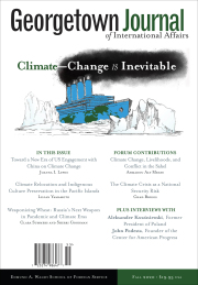 Georgetown Journal of International Affairs, Volume 21