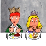 TWO TERRIBLE EATERS