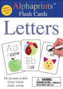 ALPHAPRINTS: WIPE CLEAN FLASH CARDS LETTERS