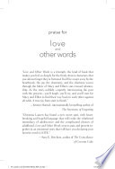 LOVE AND OTHER WORDS