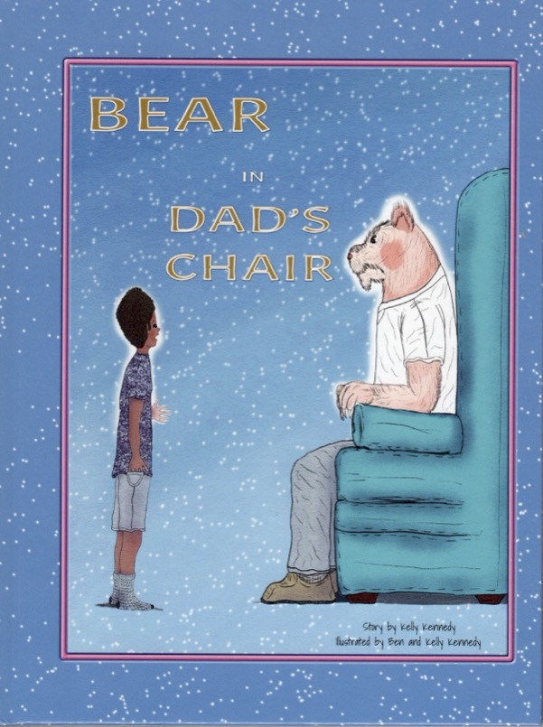 Bear in Dad's Chair