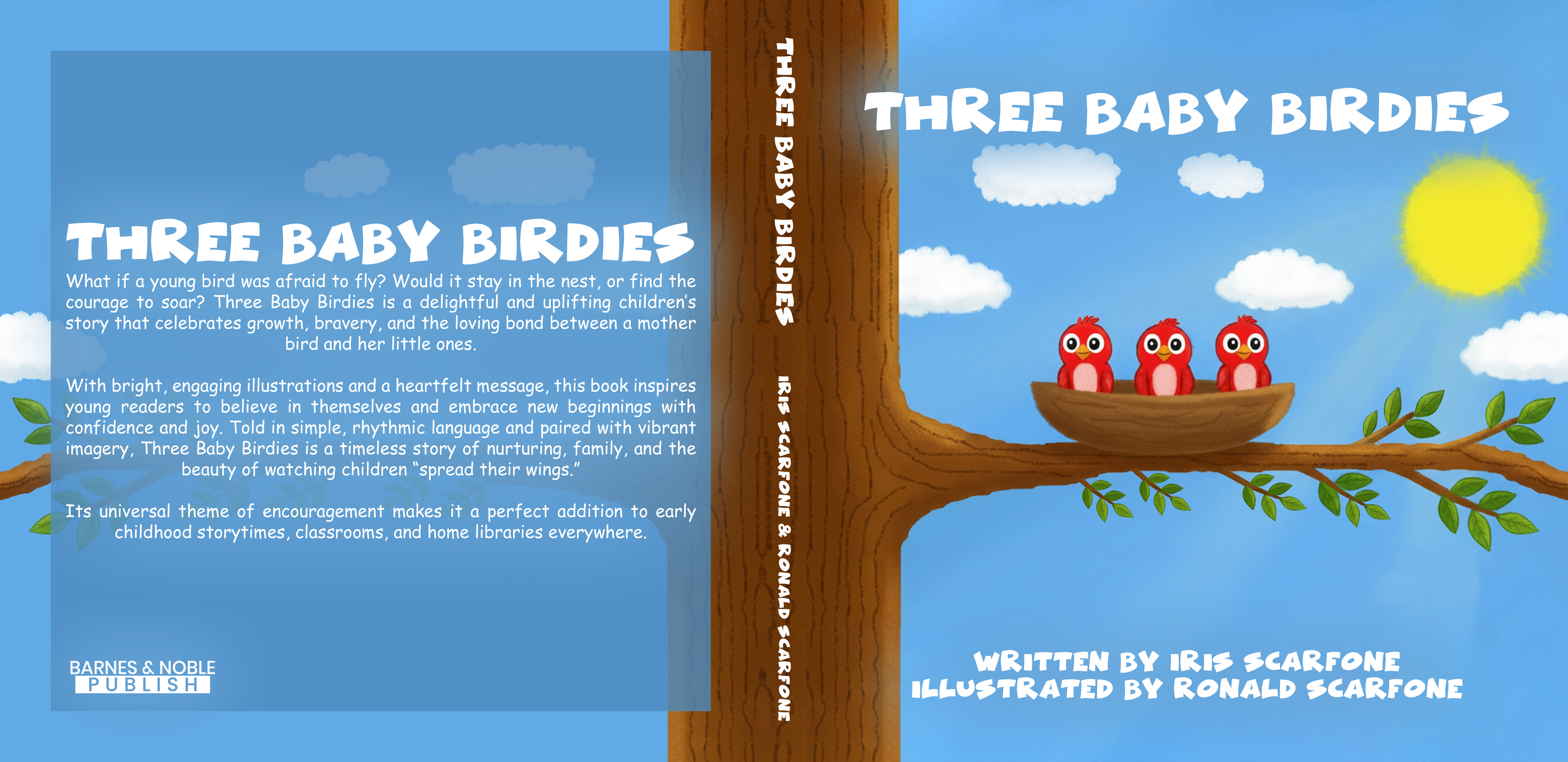 Three baby birdies