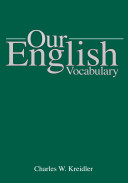 OUR ENGLISH VOCABULARY