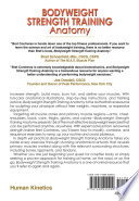 Bodyweight Strength Training Anatomy