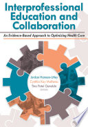 Interprofessional Education and Collaboration