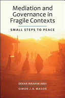 Mediation and Governance in Fragile Contexts