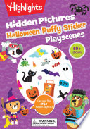 Halloween Hidden Pictures Puffy Sticker Playscenes