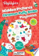 Christmas Hidden Pictures Puffy Sticker Playscenes